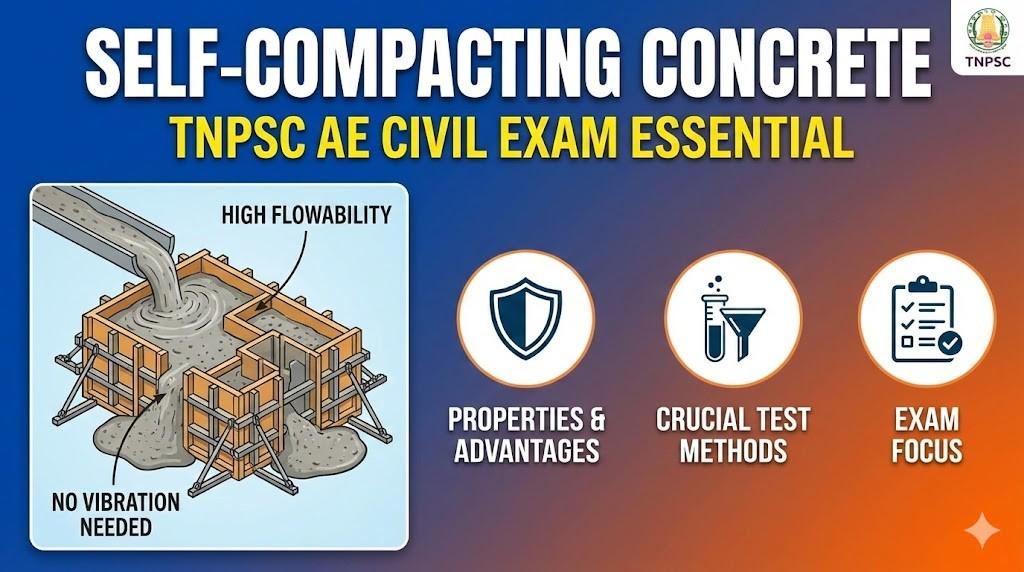 Self-Compacting Concrete: TNPSC AE Civil Exam Essential | MAHESH IES ...